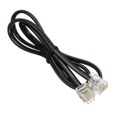 Câble d'extension téléphonique RJ11 pour téléphone fixe, fax, modem DSL