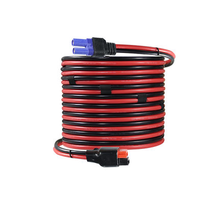 EC5 à câble de connexion DC rectangulaire à 2 broches 12AWG pour systèmes solaires