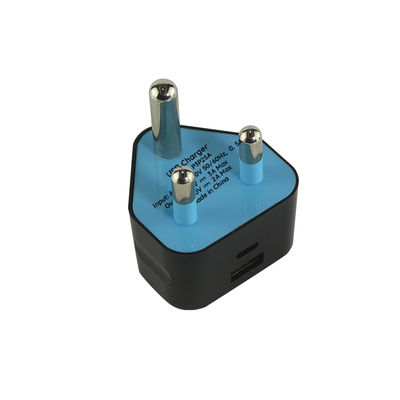 Chargeur USB avec ports USB-C et USB-A 5V 3.4A