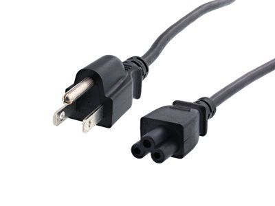 Cordon d'alimentation pour ordinateur portable standard C5 de 6 pieds, durable et de longue durée