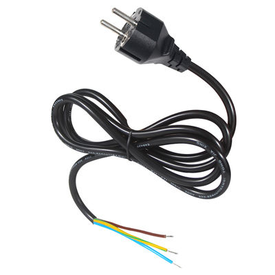 Cordon d'alimentation CA EU CEE 77 avec extrémités dénudées pour équipement industriel