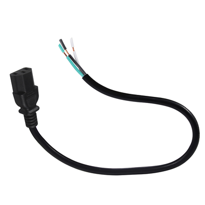 IEC C13 à câble d'alimentation 10A 250V à fil détaché pour PDU serveur