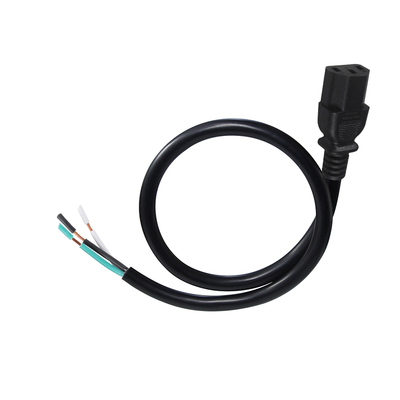IEC C13 à câble d'alimentation 10A 250V à fil détaché pour PDU serveur