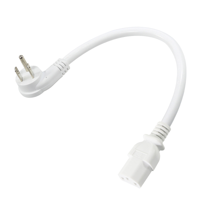 NEMA 5-15P à C13 câble d'alimentation à 3 branches US branche à IEC C13 câble AC pour moniteur, serveur, PDU, 10A 125V