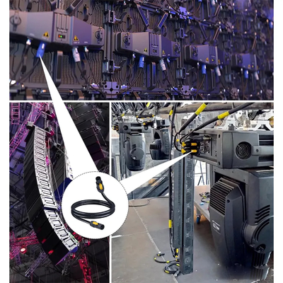 Câble connecteur d'alimentation LED - Prise d'alimentation CC vers fil à 2 broches pour bande lumineuse LED 12V/24V, vidéosurveillance, adaptateur, système d'éclairage