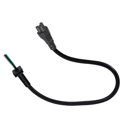 Câble d'alimentation IEC C5 vers SR avec serre-câble pour câblage personnalisé