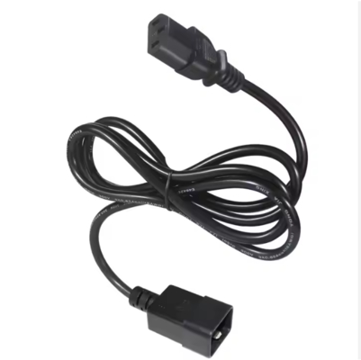 Cable de séparation d'alimentation C20 à C13 double, 250V 15A, câble d'extension IEC 60320 pour PDU/data center/serveur