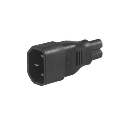 Adaptateur d'alimentation IEC C14 vers C7 pour ordinateur portable, DVD, PS2