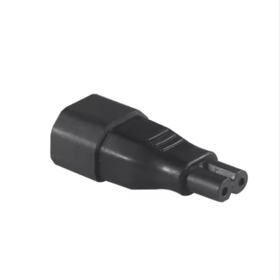 Adaptateur d'alimentation IEC C14 vers C7 pour ordinateur portable, DVD, PS2