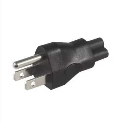 NEMA 5-15P à la CEI C5 câble d'adaptateur d'alimentation pour ordinateurs portables