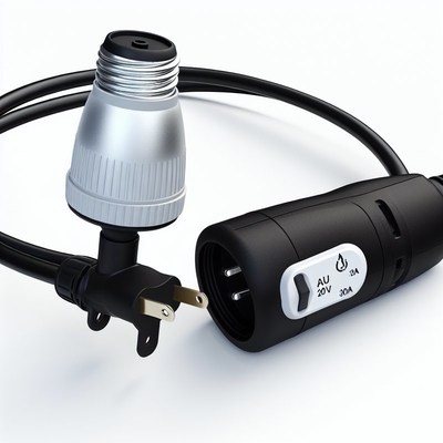 Porteur de lampe E26 étanche à l'eau avec 303 commutateur 250V 10A