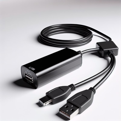 Câble d'appoint de tension USB OBD 5V à 12V avec protection contre les courts-circuits