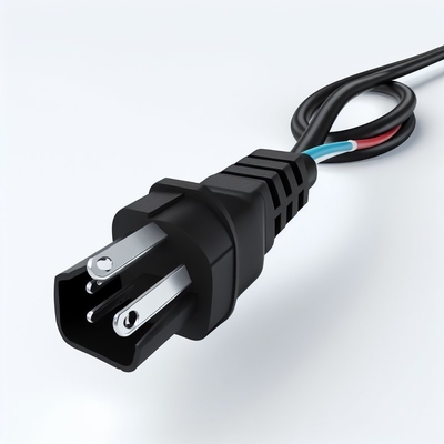 NEMA 5-15P à C5 câble d'alimentation 18AWG SJT PVC noir