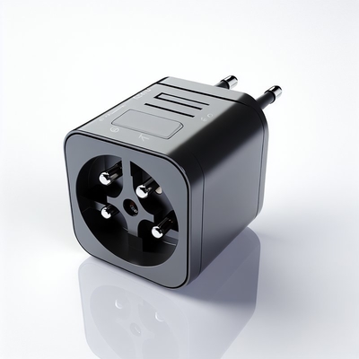 Adaptateur de prise de courant européen 3 voies 250V 10A avec 3 prises CA