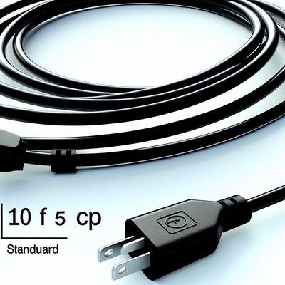Câble d'alimentation pour ordinateur portable C5 de 10 pieds pour prises américaines standard