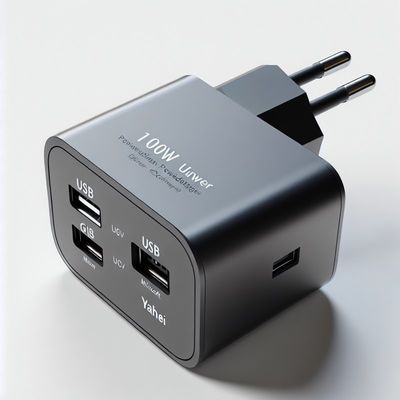 Chargeur rapide USB-C PD 100W GaN avec prise américaine
