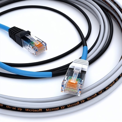 CAT6 Câble Ethernet FTP plat protégé par un écran sans démarrage