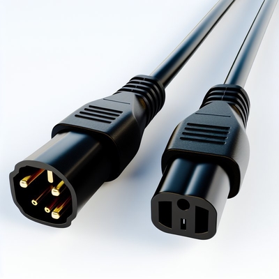 Cordon d'alimentation IEC C5 vers C14 10A 1,8m câble en cuivre nu