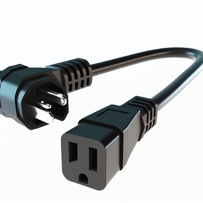 Cordon d'alimentation d'extension C13 à C13 à angle droit pour moniteur de serveur PDU