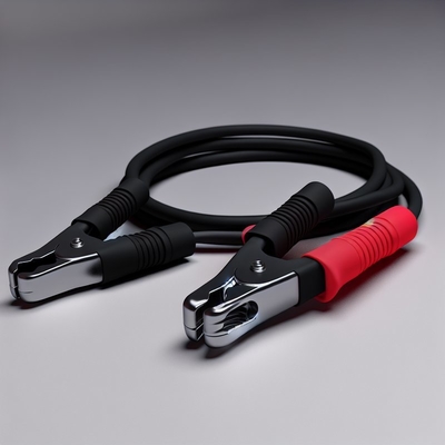 Câble de batterie CC SAE avec pinces crocodiles fusibles 5A de 1,5 m