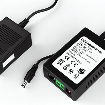 Adaptateur secteur 12V approuvé SAA pour accessoires CCTV