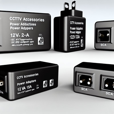 Adaptateur secteur 12V approuvé SAA pour accessoires CCTV