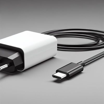 Câble chargeur USB-C vers prise SA (Afrique du Sud) 5V 9V 12V