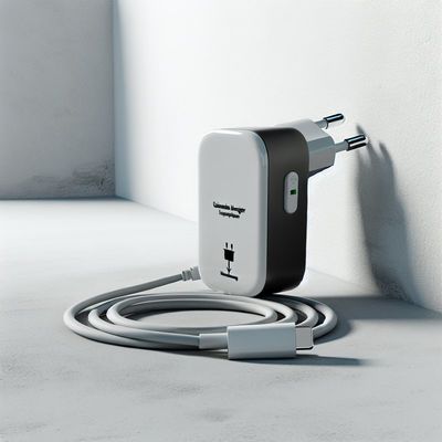 Câble chargeur USB-C vers prise SA (Afrique du Sud) 5V 9V 12V