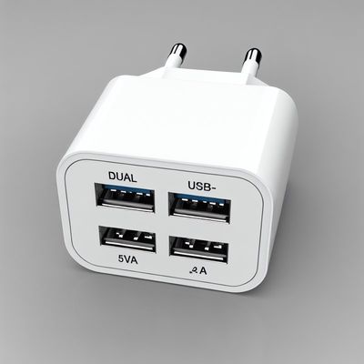 Chargeur mural à double prise USB-A 5V 2,4A pour appareils mobiles