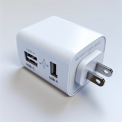 Chargeur USB avec ports USB-C et USB-A 5V 3.4A