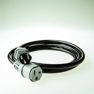 NEMA 5-15 à la CEI C15 Corde d'alimentation à courant alternatif 16AWG-18AWG pour ordinateurs