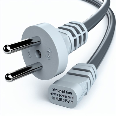 Cordon d'alimentation CA à 3 broches NEMA 5-15P pour appareils électroménagers