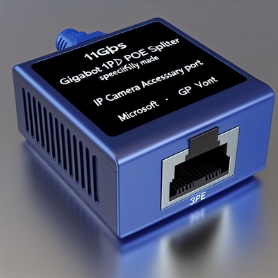 Adaptateur de séparation PoE de 12 V pour caméras IP IEEE 802.3af/at