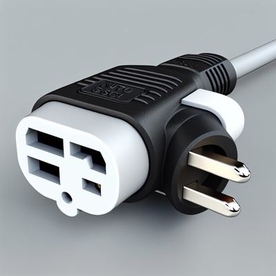 Cordon d'alimentation avec prise NEMA 5-15P vers parasurtenseur GFCI 20A 125V