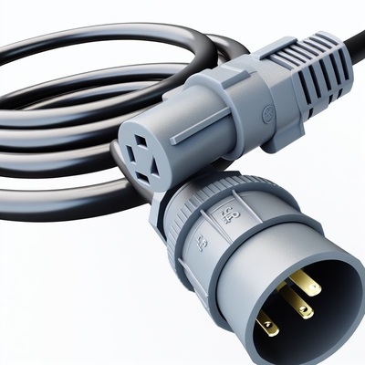Cordon d'alimentation CA NEMA 1-15P vers NEMA 1-15R 0,8M