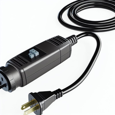 Cordon d'alimentation CA NEMA 1-15P vers NEMA 1-15R 0,8M
