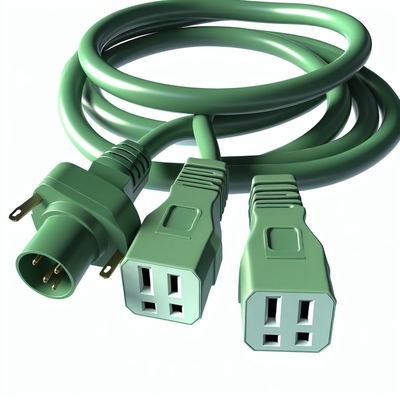 Cordon d'alimentation NEMA 5-15P vers 5-15R 3 prises 1M Prise US