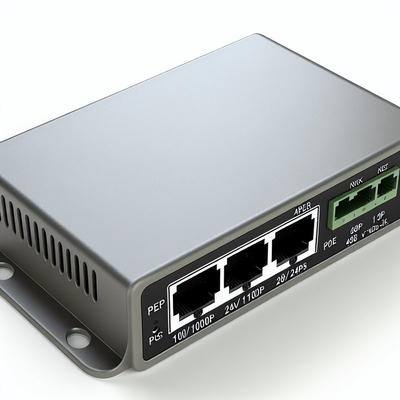 Injecteur POE passif 12V 24V 48V pour caméras IP 10/100/1000Mbps