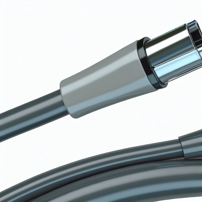Câble téléphonique RJ9 RJ11 RJ12 personnalisé 4P4C 28AWG PVC