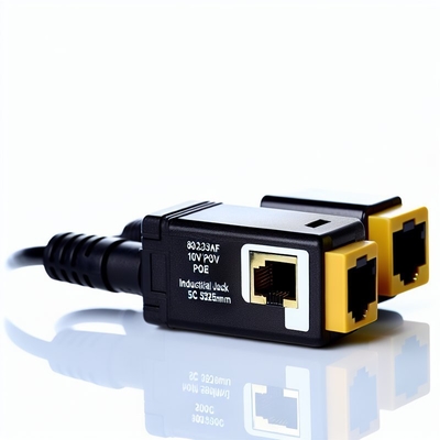 802.3af 12V POE Splitter avec prise DC USB-C 100 Mbps