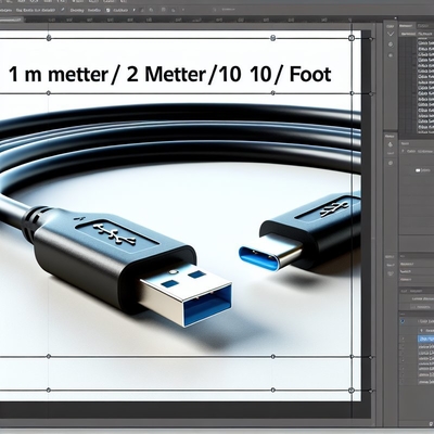 Câble USB 3.0 Type C vers C 1m 2m 3m (10 pieds) Charge rapide Transfert de données