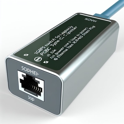 Répartiteur POE 48V vers 24V 12V 5V avec capacité de commutation 1 Gbit/s