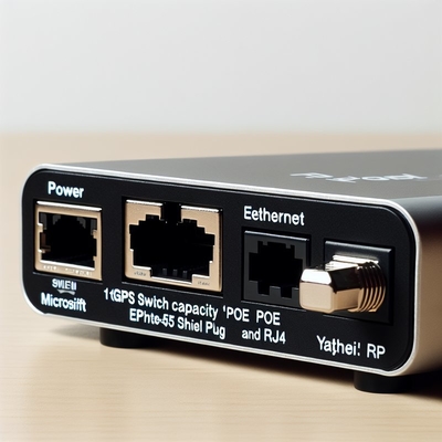 Répartiteur POE 48V vers 24V 12V 5V avec capacité de commutation 1 Gbit/s