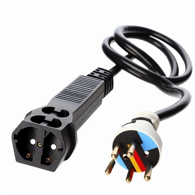 Cordon d'alimentation EU CEE7/7 à 3 broches avec fils dénudés 220-240V