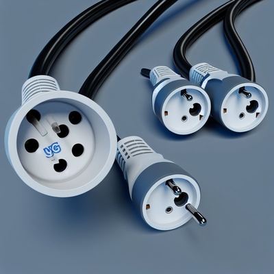 EU Schuko Plug à 3X C19 Cordon électrique de prise féminine 16A