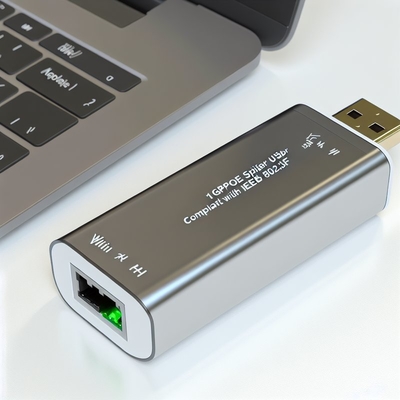 Répartiteur POE 48V à 24V 1Gbps IEEE 802.3af pour caméras de sécurité