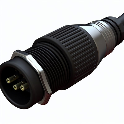 M12 IP67 connecteur étanche 3Pin câble d'éclairage LED mâle à femelle