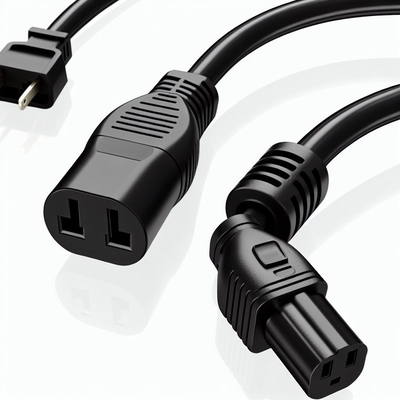 C20 à C13 Corde de courant alternatif 10A 250V Noir 1m