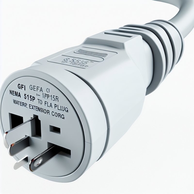 Rallonge étanche GFCI NEMA 5-15P vers 5-15R IP53