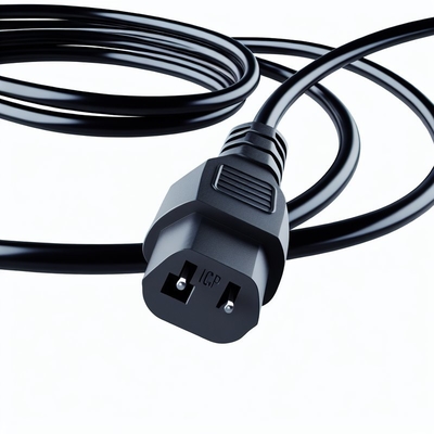 Cordon d'alimentation C7 vers C8 0,8M, 18AWG, gaine PVC, certifié ROHS